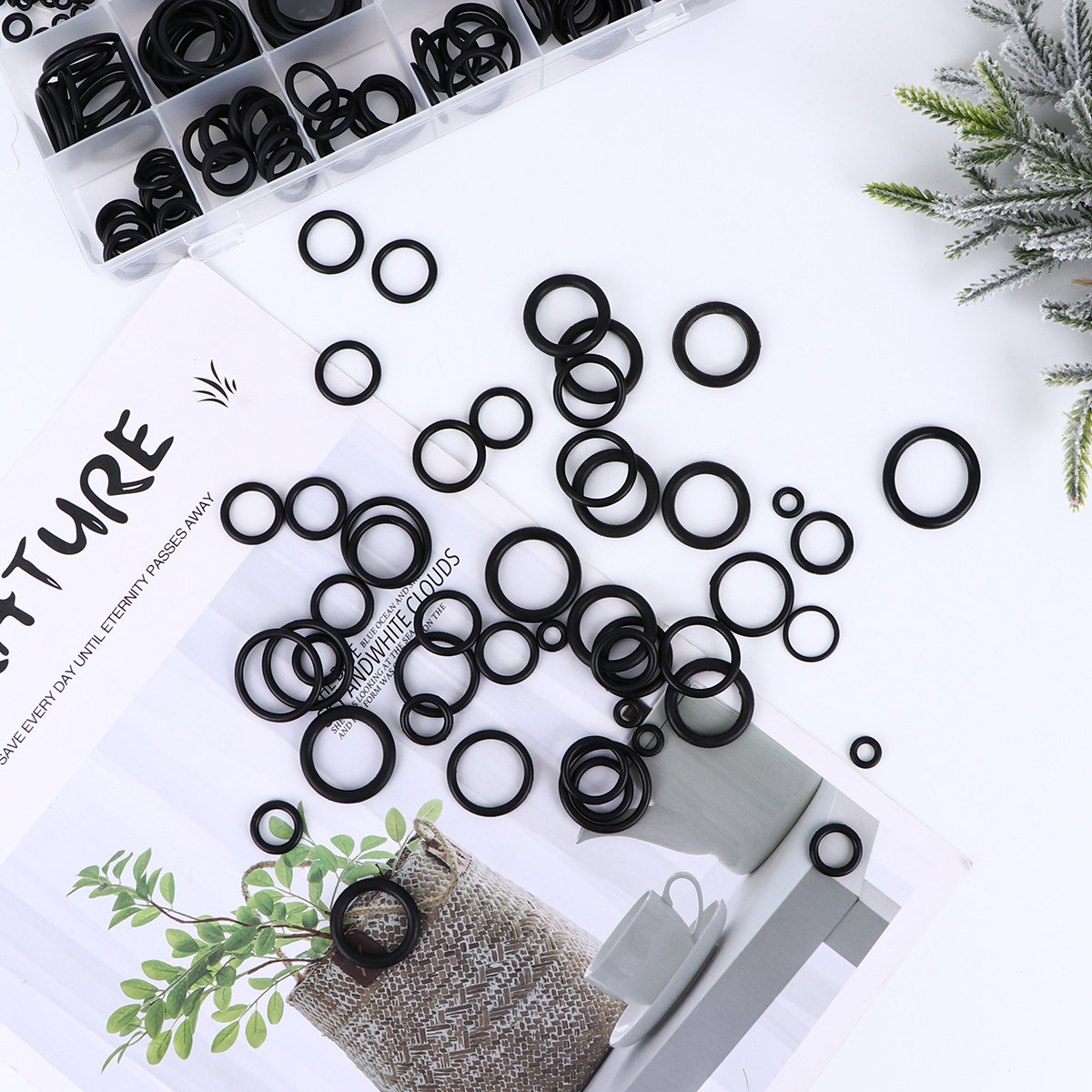 Home Appliances - 279Pcs O-Rings Assorted Sizes Heat Resistant