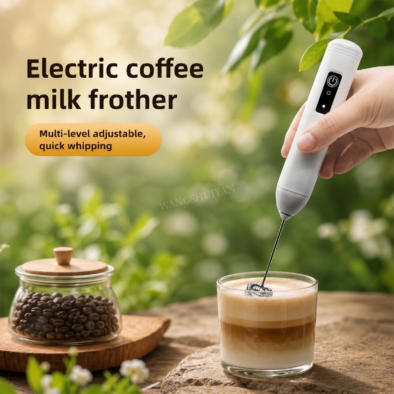 Portable Electric Milk Frother - Portable Blender Usb Rechargeable recension och pris