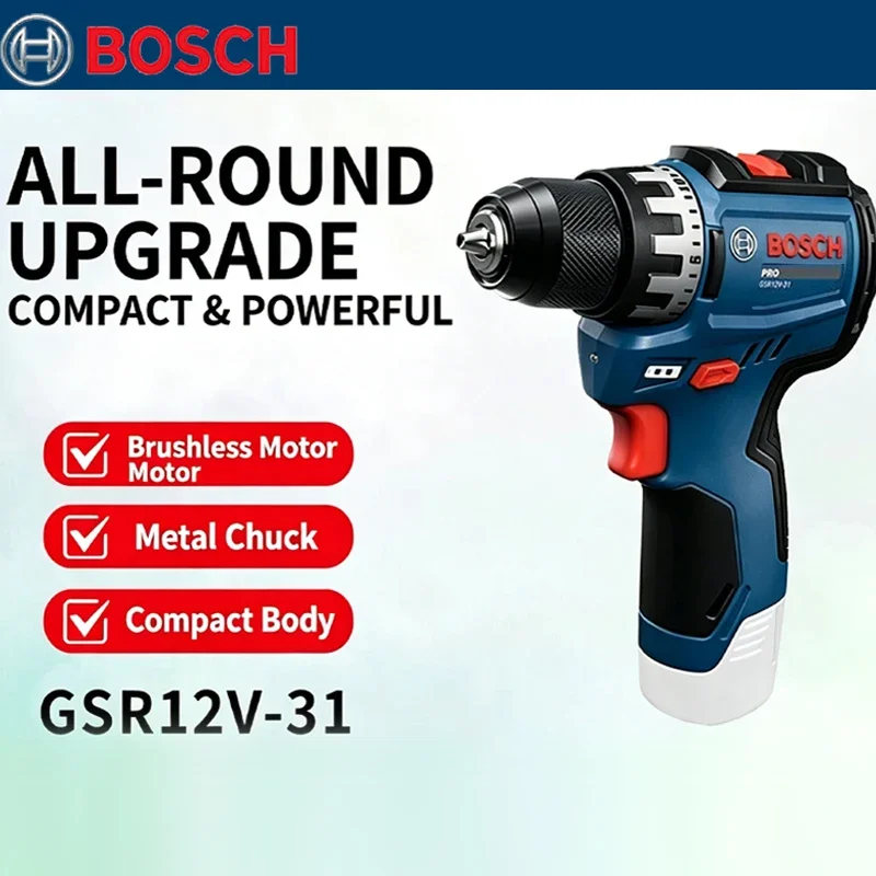 Bosch GSR 12V-31 Brushless Ele - Home Appliances recension och pris