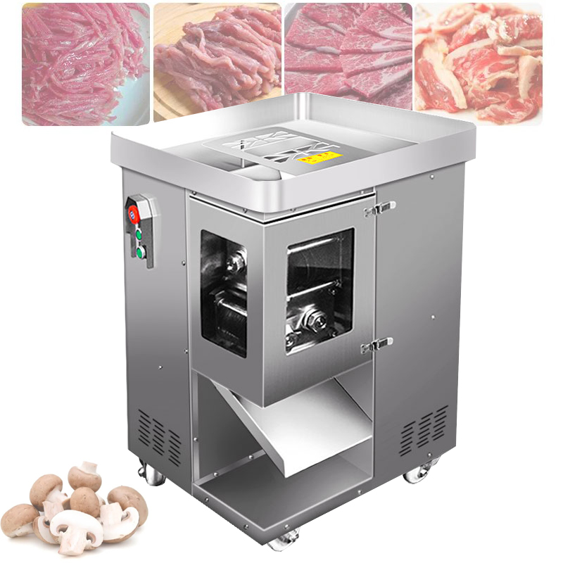 110V/220V Electric Meat Slicer - Automatic Meat Slicer Home recension och pris