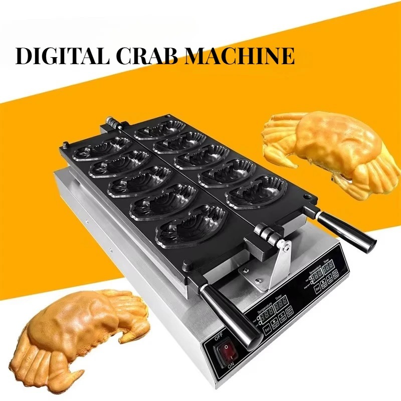 【Hot】Mini Crab Waffle Maker 11 - Mini Waffle Maker Machine recension och pris